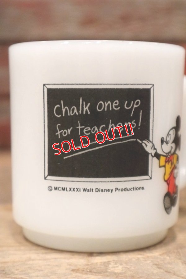 画像3: gs-220810-02 Mickey Mouse / Glasbake 1960's-1970's School House Mug
