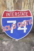 dp-220801-15 Road Sign INTERSTATE 74