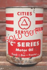dp-220301-62 CITIES SERVICE / One U.S. Quart Motor Oil Can