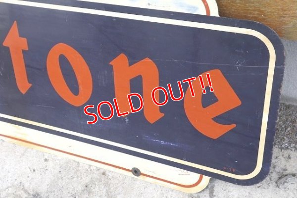 画像4: dp-220801-22 Firestone / 1940's W-side Metal Sign