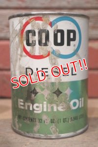 dp-220801-30 COOP / DIESEL Engine Oil One U.S. Quart Can