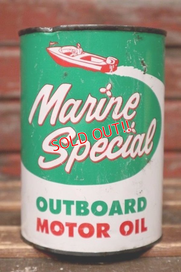 画像1: dp-220301-68 Marine Special / One U.S. Quart OUTBOARD MOTOR OIL