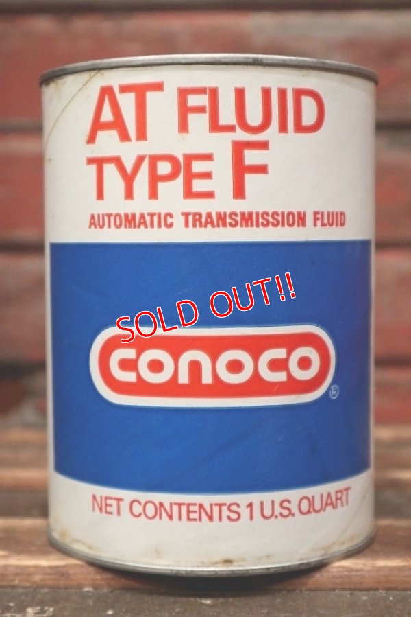 画像1: dp-220301-77 CONOCO / One U.S. Quart AT FLUID TYPE F Can