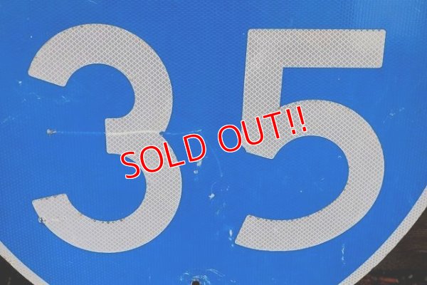 画像3: dp-220801-14 Road Sign INTERSTATE 35