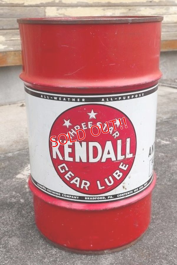 画像1: dp-220801-11 KENDALL / 1950's 100 LBS. CAN