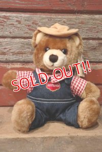 ct-220801-10 Delmonte / Country Yumkin Brawny Bear 1985 Plush Doll