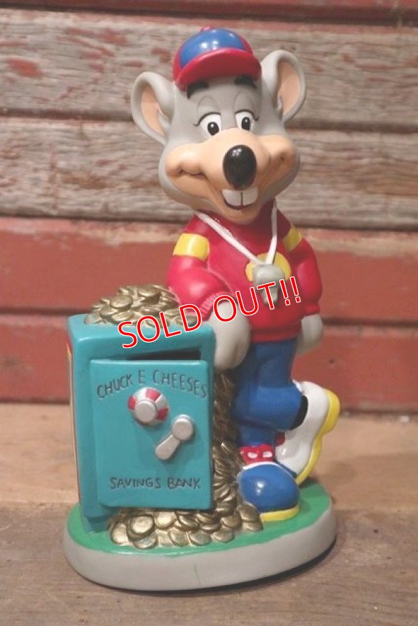 画像1: ct-220801-38 Chuck E. Cheeses / 1990's Coin Bank