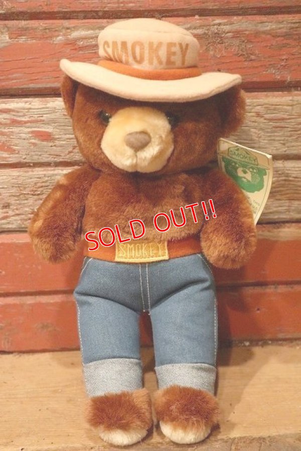 画像1: ct-220801-40 Smokey Bear / THREE BEARS INC. 1985 Plush Doll