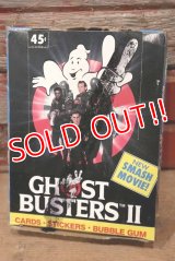 ct-210601-05 GHOSTBUSTRERS II / Topps 1989 Trading Card Box