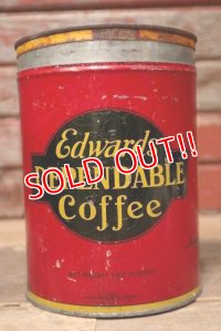 dp-220810-15 Edward's DEPENDABLE Coffee / Vintage Tin Can