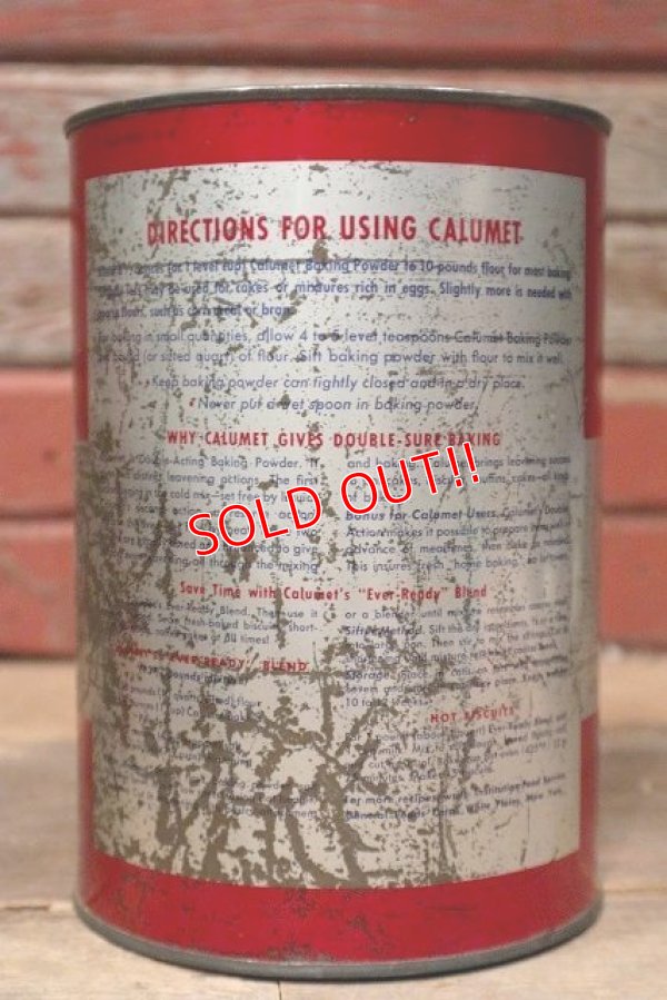 画像3: dp-220810-12 CALUMET / Vintage Baking Powder Can