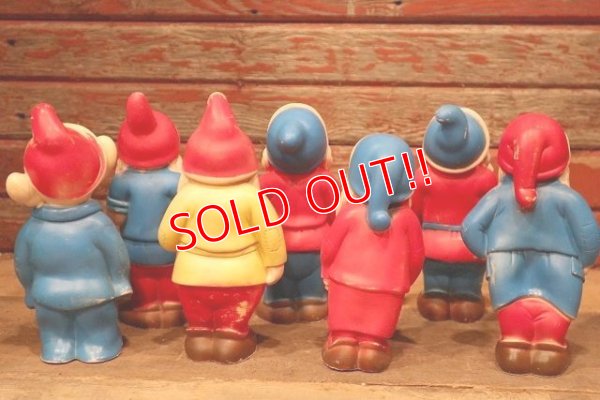 画像12: ct-171206-35 Seven Dwarfs / 1950's Rubber Doll Set