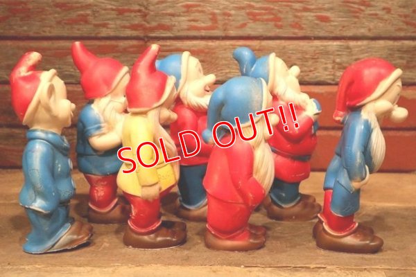 画像11: ct-171206-35 Seven Dwarfs / 1950's Rubber Doll Set