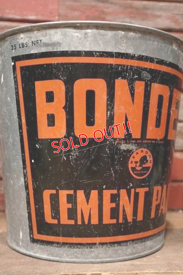 画像2: dp-220810-07 BONDEX CEMENT PAINT / 1950's Bucket