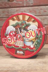 ct-220601-01 MARS / M&M's 2000's Holiday Season Tin Can