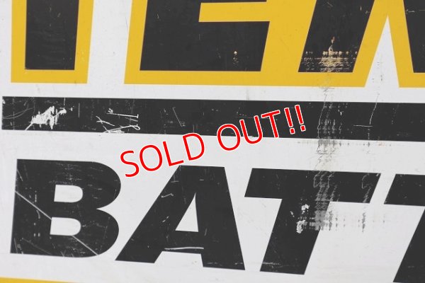 画像5: dp-220801-19 CENTENNIAL BATTERIES / Large Metal Sign