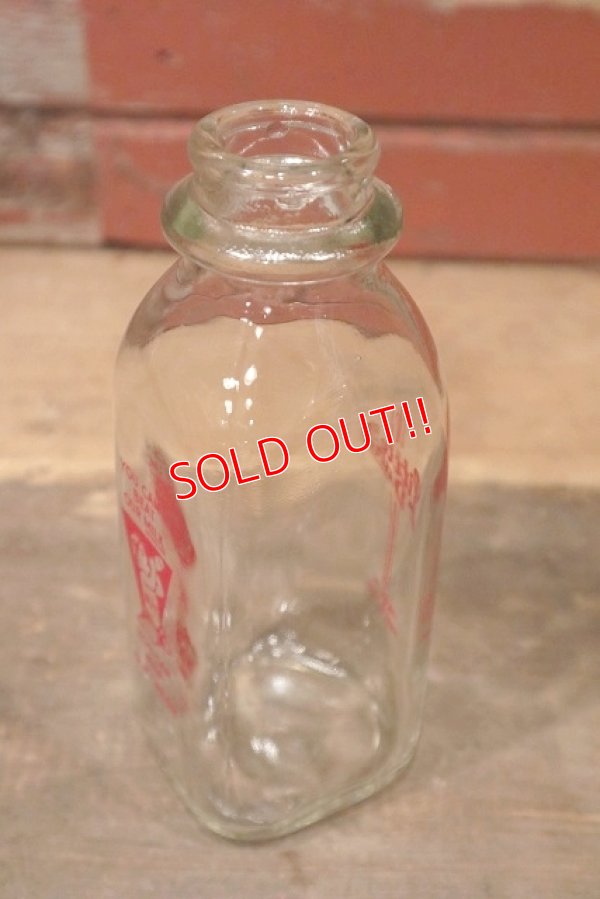 画像4: dp-220801-05 Little's Dairy / Vintage Milk Bottle