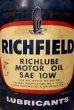 画像2: dp-220810-05 RICHFIELD / 1960's 5 U.S.Gallons Oil Can (2)