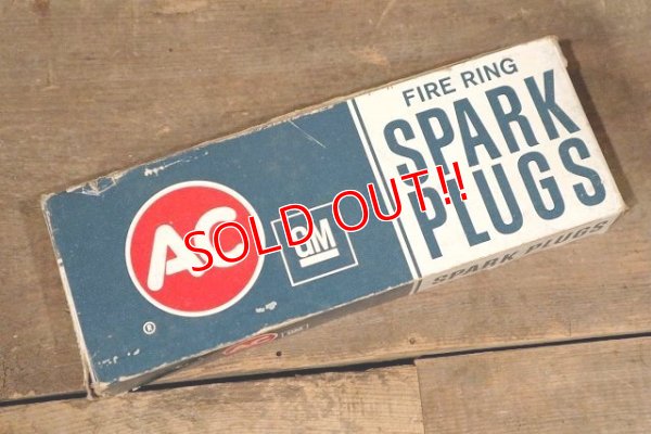 画像1: dp-220801-12 AC / 1960's Spark Plugs "FIRE RING" (A)