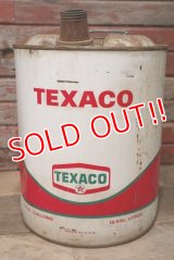dp-220810-04 TEXACO / 1960's 5 U.S.Gallons Oil Can