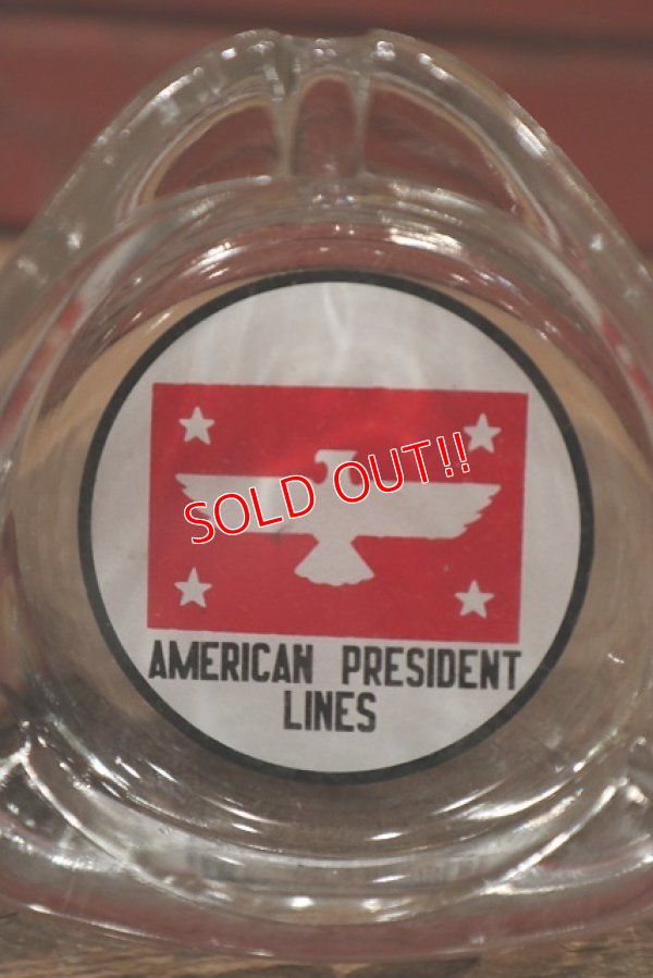 画像1: dp-220719-38 American President Lines / Vintage Ashtray