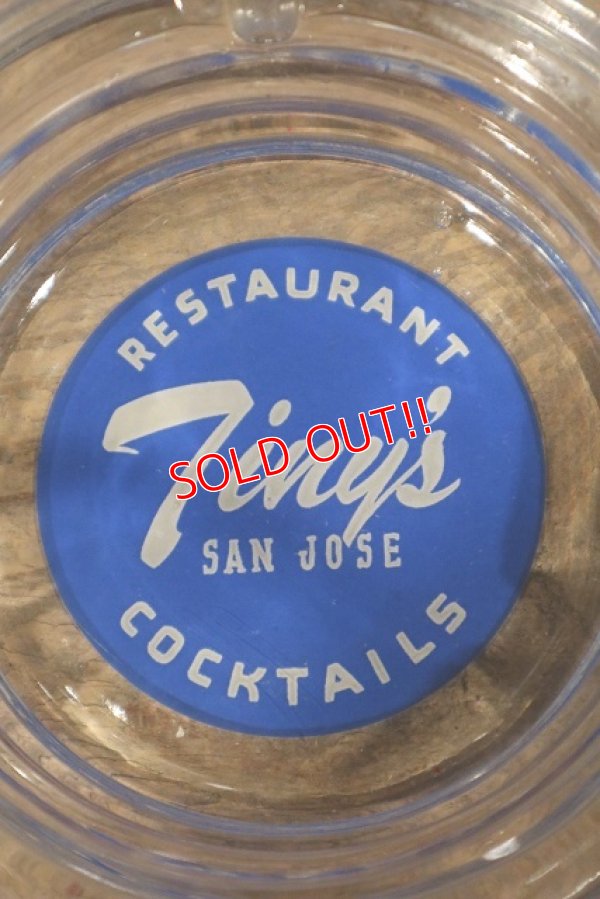 画像1: dp-220719-41 Tinny's Restaurant / Vintage Ashtray 