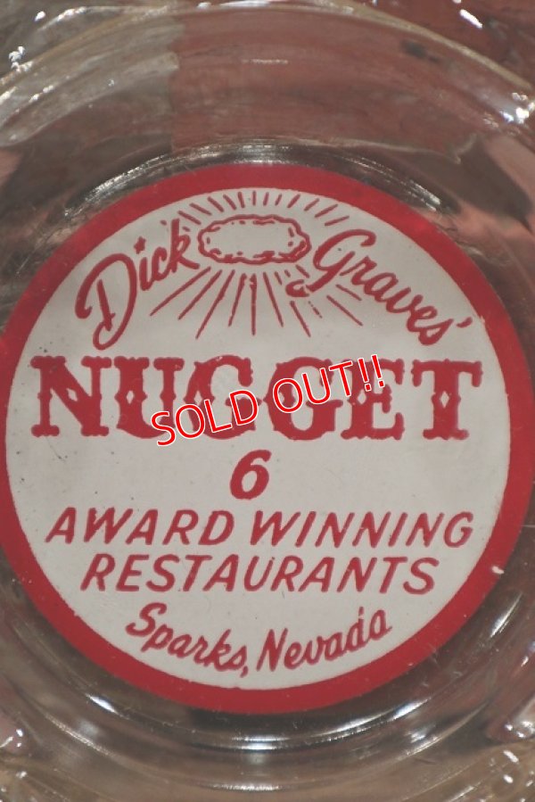 画像1: dp-220719-35 NUGGET 6 Restaurant / Vintage Ashtray