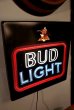 画像1: dp-220201-05 BUD LIGHT / 1980's Lighted Sign (1)