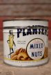 画像1: ct-220810-02 PLANTERS / MR.PEANUT 1940's Salted MIXED NUTS Can (1)
