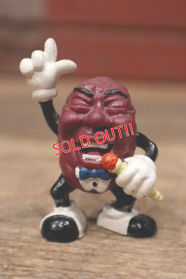 画像1: ct-201114-125 California Raisins / 1987 PVC Figure "Tiny Goodbite"