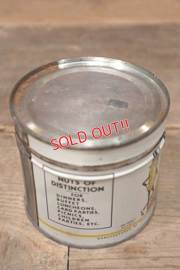 画像5: ct-220810-02 PLANTERS / MR.PEANUT 1940's Salted MIXED NUTS Can