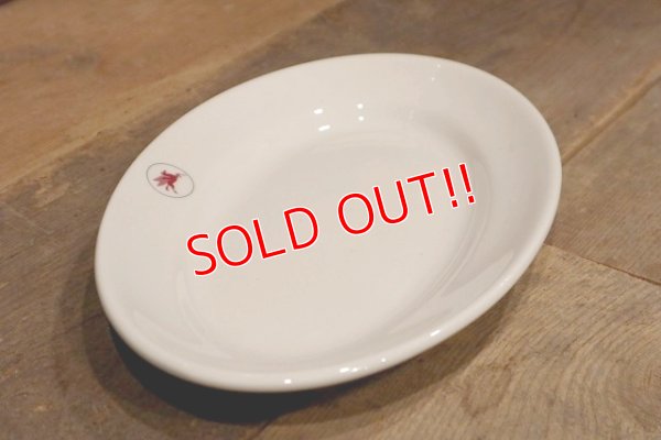 画像3: dp-220901-07 Mobil / Jackson Custom China Vintage Oval Plate