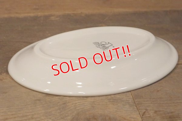 画像5: dp-220901-07 Mobil / Jackson Custom China Vintage Oval Plate