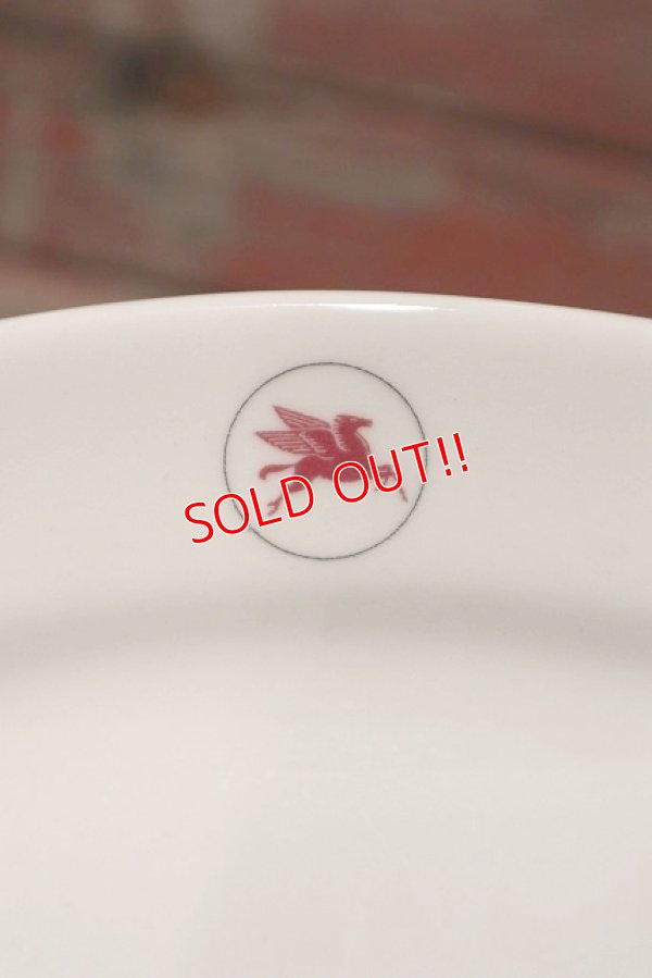 画像2: dp-220901-07 Mobil / Jackson Custom China Vintage Oval Plate