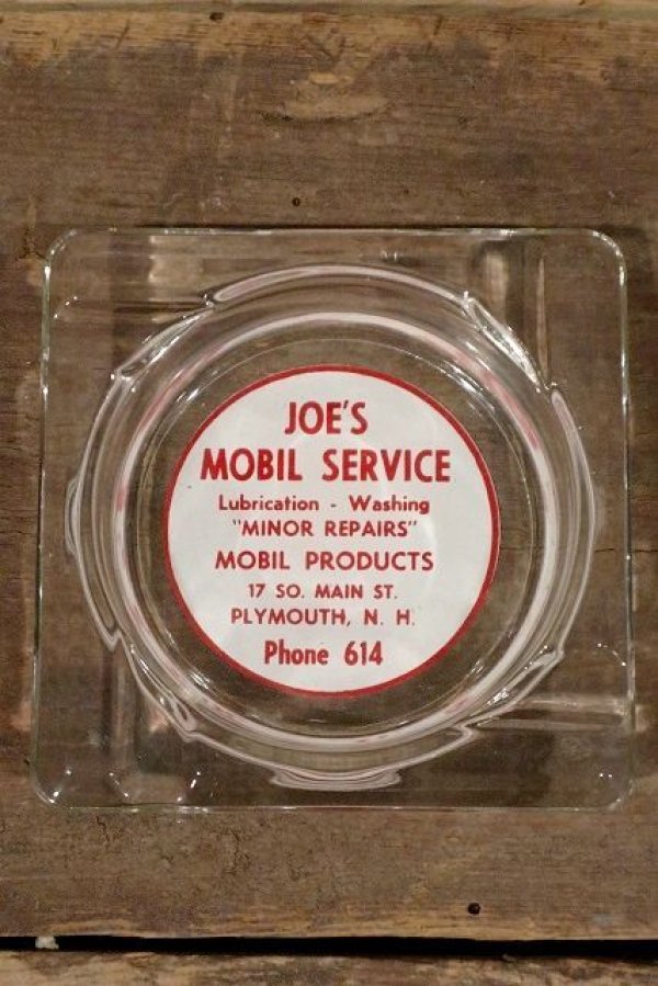 画像2: dp-220901-01 JOE'S MOBIL SERVICE / Vintage Ashtray