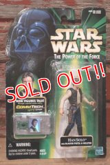 ct-211001-43 STAR WARS / POTF HAN SOLO with COMMTECH CHIP Green Card
