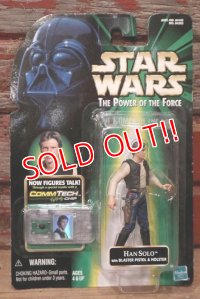 ct-211001-43 STAR WARS / POTF HAN SOLO with COMMTECH CHIP Green Card