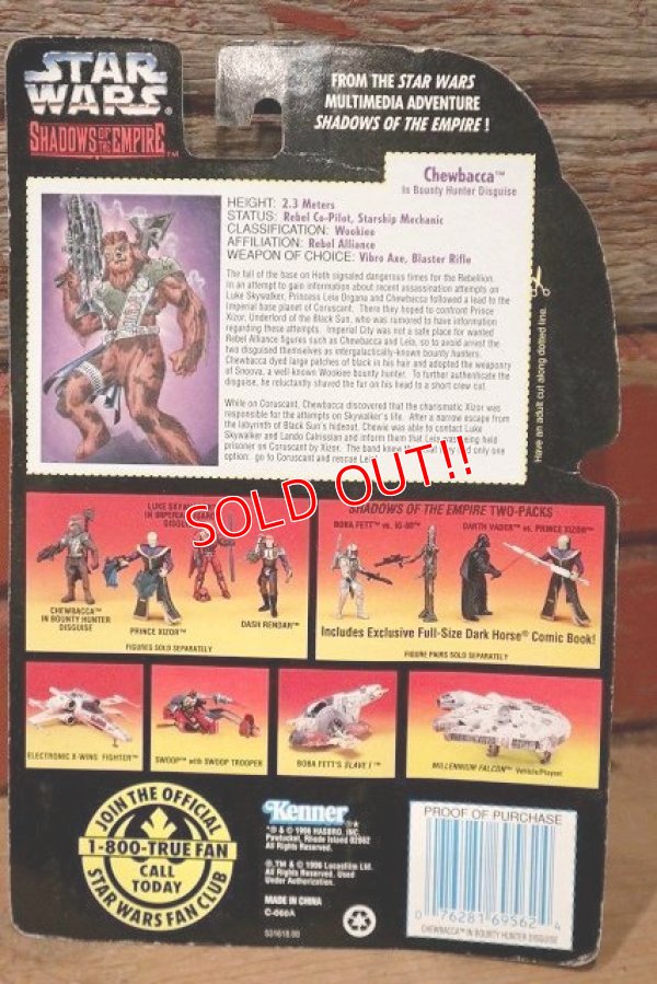 画像7: ct-211001-43 STAR WARS / SHADOWS OF EMPIRE CHEWBACCA