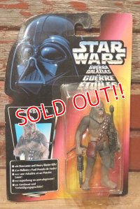 ct-211001-43 STAR WARS / POTF CHEWBACCA Red (Orange) Card
