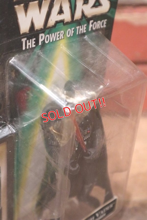 画像4: ct-211001-43 STAR WARS / POTF DARTH VADER with LIGHTSABER Green Card