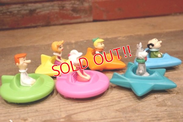 画像8: ct-220801-34 The Jetsons / Wendy's 1989 Kid's Meal Toy "Space Vehicles" Complete Set