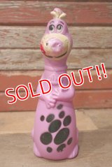 ct-220801-05 The Flintstones  / Dino 1960's-1970's Bubble Bath Bottle