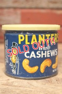 ct-220901-08 PLANTERS / MR.PEANUT 1970's Whole CASHEWS Can
