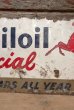 画像4: dp-220901-08 Mobiloil Special / 〜1950's W-side Metal Sign