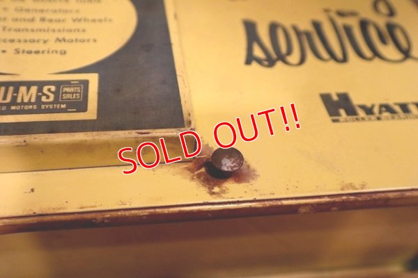 画像13: dp-220901-24 GM UNITED MOTORS SYSTEM / 1950's-1960's Bearing Service Metal Cabinet