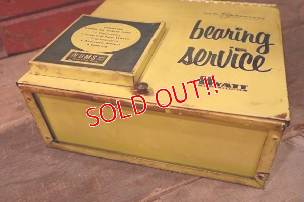 画像12: dp-220901-24 GM UNITED MOTORS SYSTEM / 1950's-1960's Bearing Service Metal Cabinet