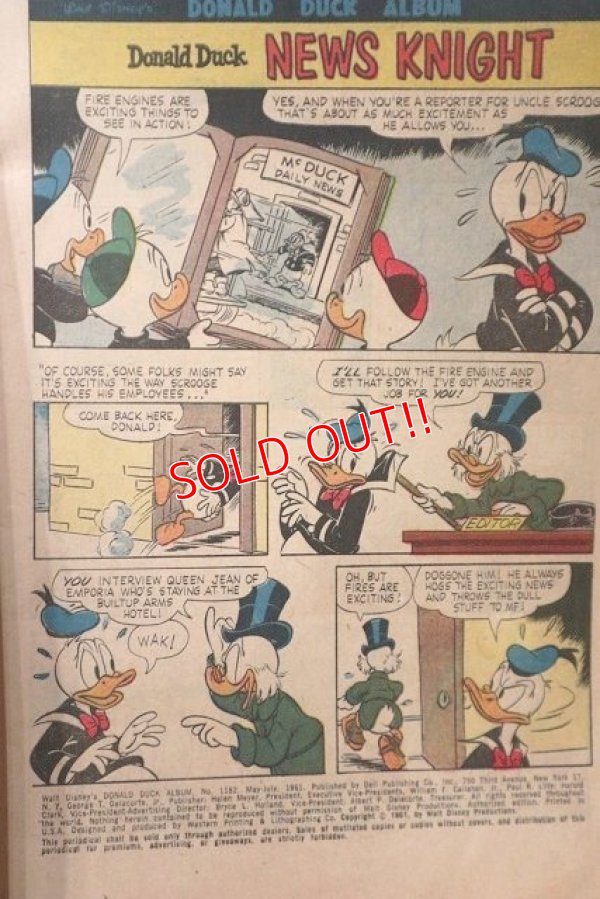 画像2: ct-220401-01 DONALD DUCK ALBUM / DELL 1961 Comic