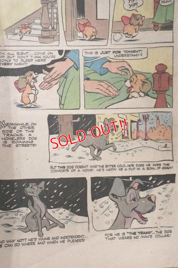 画像4: ct-220401-01 Lady and the Tramp and Jock / DELL 1955 Comic