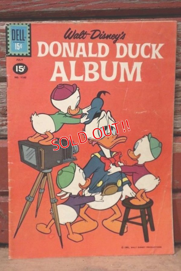 画像1: ct-220401-01 DONALD DUCK ALBUM / DELL 1961 Comic