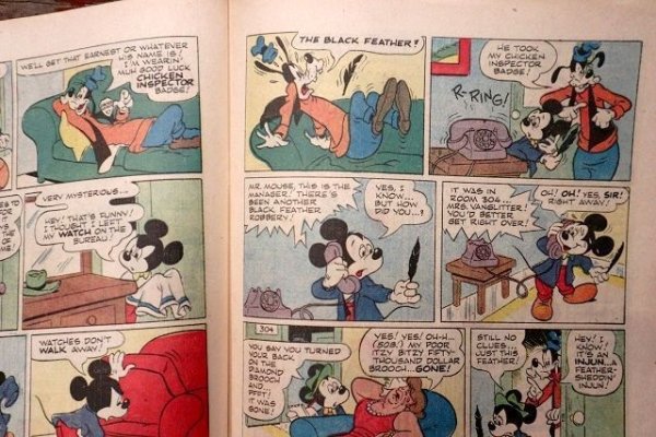 画像4: ct-220401-01 Mickey Mouse / DELL 1956 Comic